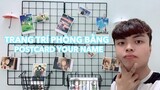 HƯỚNG DẪN TRANG TRÍ PHÒNG BẰNG POSTCARD ANIME YOUR NAME - OTAKU YUKI SHOP