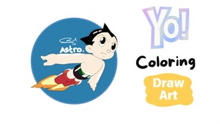 Astro Boy. | Draw Art Coloring🎵