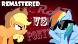 Epic Rap Battles of Ponyville: Applejack VS Rainbow Dash [Remastered]