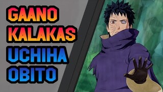 OBITO UCHIHA |Gaano kalakas|Naruto Tagalog review