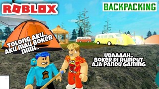 PANDU GAMING TERSESAT DI TENDA CAMPING BANG BOY - ROBLOX BACKPACKING INDONESIA