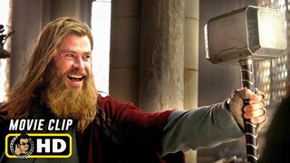 AVENGERS: ENDGAME (2019) "I'm Still Worthy!" Mjolnir Returns to Thor [HD] IMAX Clip