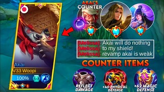 REVAMP AKAI VS TOP GLOBAL META HEROES IN RANKED GAME! | AKAI TOP 1 GLOBAL BUILD | MLBB