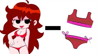 Girlfriend - PANTIES = ? (FNF Animation)