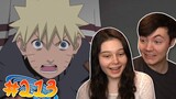 My Girlfriend REACTS to Naruto Shippuden EP 213 (Reaction/Review)