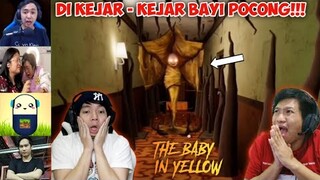 Reaksi Kaget Gamer Di Kejar - Kejar Bayi Pocong | The Baby In Yellow Indonesia