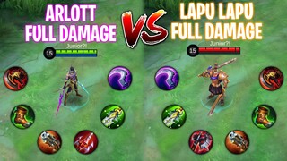 arlott Full Damage Vs Lapu Lapu Full Damage