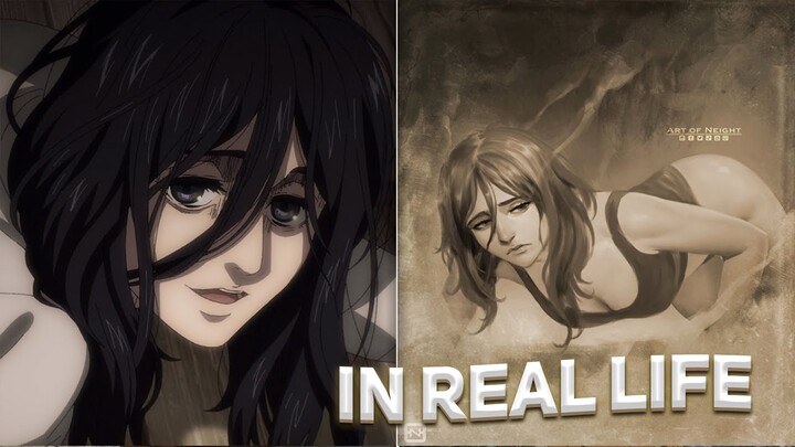 ALL CHARACTERS in REAL LIFE - Attack On Titan Season 4