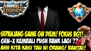 ALBERT SEBELUM MASUK RRQ! TOP 1 GLOBAL GENX BANGKIT DARI KUBUR? KETEMU GW SEPANJANG GAME MODE SERIUS