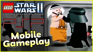 Playing the PSP VERSION of LEGO Star Wars II: The Original Trilogy!