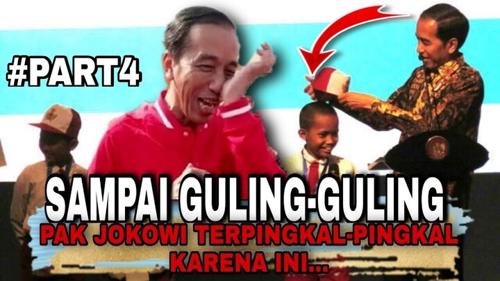Dijamin ngakak⁉️Presiden Jokowi sampai Tertawa Terpingkal-pingkal, momen lucu bersama pak Jokowi. p4
