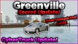 Greenville Secret Update... || Roblox Greenville