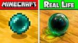 Minecraft, But In REAL LIFE! (Items, Blocks, Animals)