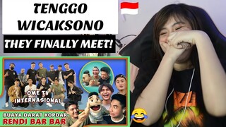 TENGGO WICAKSONO - DINNER UWU YOUTUBER OME TV! II FINALLY THEY MEET - FILIPINA REAKSI