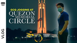 Jogging During GCQ at Quezon Memorial Circle & Dinner at Vertis North | RAWnipe  | Ronipe Cine Vlogs