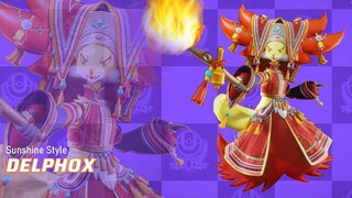 Fan Made Holowear - Delphox Sunshine Style - Pokémon Unite