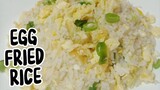 EGG FRIED RICE Ganito lng gawin mo sa kanin mo siguradong masisiyahan ka.