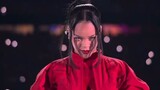Rihanna opening the show with BITCH better have my money superbowl