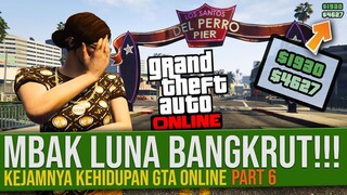 Demi Cepat NAIK LEVEL, Mbak Luna Rela Bangkrut | GTA 5 Online Indonesia