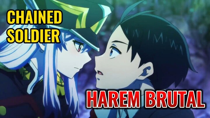 Review Anime Chained Soldier-HAREM BRUTAL🤤