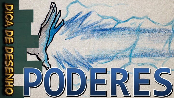 Como desenhar Poderes (Passo a passo) | Dica de desenho
