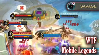 Mobile Legends WTF | Funny Moments 300IQ TANK KHUFRA