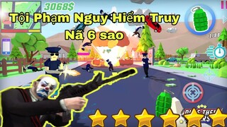 Tôi Trở Thành Tội Phạm Nguy Hiểm Nhất Thành Phố Truy Nã 6 Sao Trong Dude Theft wars