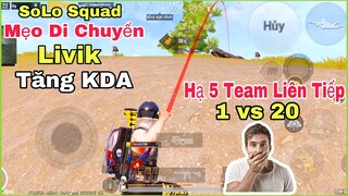 PUBG Mobile | Mẹo Di Chuyển Bắt Mục Tiêu - Tăng KDA - Hạ 5 Team Liên Tiếp Đầy Thuyết Phục | NhâmHNTV