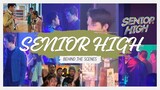 SENIOR HIGH BEHIND THE SCENES PART 1| BTS ANDREA BRILLANTES , ROXCHIE , DANIELA STRANNER  #fyp