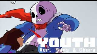 【Undertale】Youth ver. Sans & Chara (Lyric Comic)