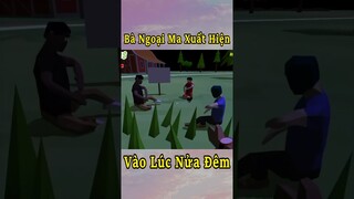 Bà Ngoại Ma Granny Ăn Thịt Anh Đen Xì Xì 🥶 #shorts