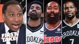 "Kyrie & KD show Harden that the Nets don't need him" - Stephen A. on 76ers crushed by Nets