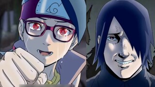 Kemampuan kaleidoskop Sarana membuat Sasuke kembali disebut sebagai ninja pemberontak