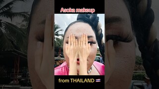 Asoka makeup trend from Thailand 🇹🇭#asokamakeup #เอแคลร์จือปาก #เอแคลร์ #เพจจือปาก