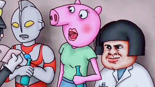 Amati baik-baik keran mana yang harus dibuka Peppa Pig untuk minum air