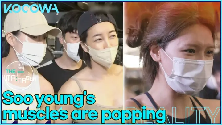 Soo Young's workout with Han Hyo Joo & Jin Seo Yeon is so intense! l The Manager Ep215 [ENG SUB]