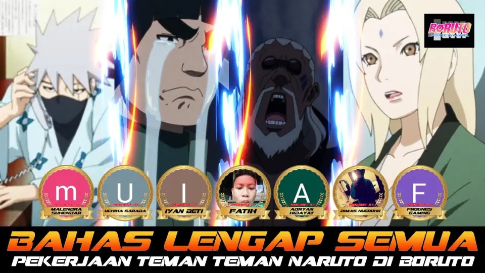 Bahas Lengkap Semua Pekerjaan Teman Teman Naruto Di Era Boruto Bilibili