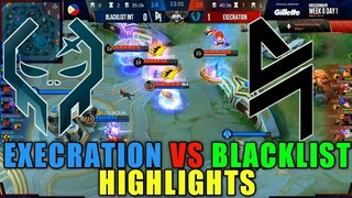 EXECRATION VS BLACKLIST HIGHLIGHTS - MPL SEASON 6