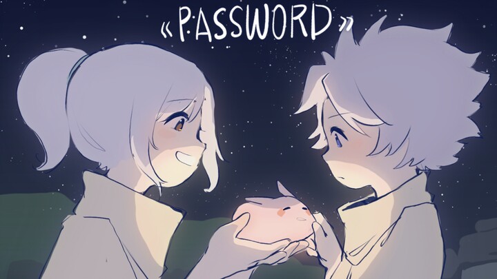 Winter Light｜Handwritten "PASSWORD"