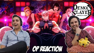 DEMON SLAYER Opening 3 REACTION Season 2 | Kimetsu no Yaiba | Brothers Reaction