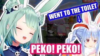 Pekora Gets Trolled by Her Teammates While She was At the Toilet【Hololive English Sub】