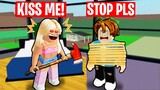 my crush invited me to her house in roblox
