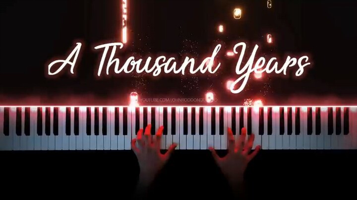 A Thousand Years christna perry piano