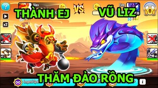 Thăm Đảo Rồng Của Đại Gia Nạp Nhiêu Nhất Ông Trùm Số 1 Việt Nam Vũ Liz - EJ Dragon City Top Game