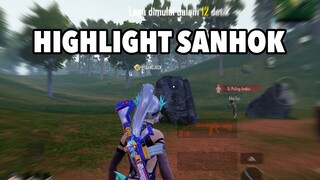 HIGHLIGHT MOMENTS SANHOK !! Kunci Kemenangan Adalah Jawa - PUBG MOBILE