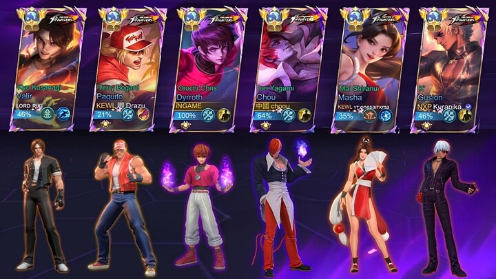 FINALLY THE NEW KING OF FIGHTER TEAM IS HERE! (WORLD BEST HERO?🥶) MLBB