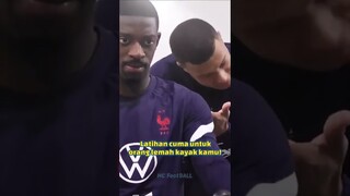 Mbappe vs Lewandowski - Prancis vs Polandia #shorts #dubbingbola #dubbingvideo #dubbinglucu