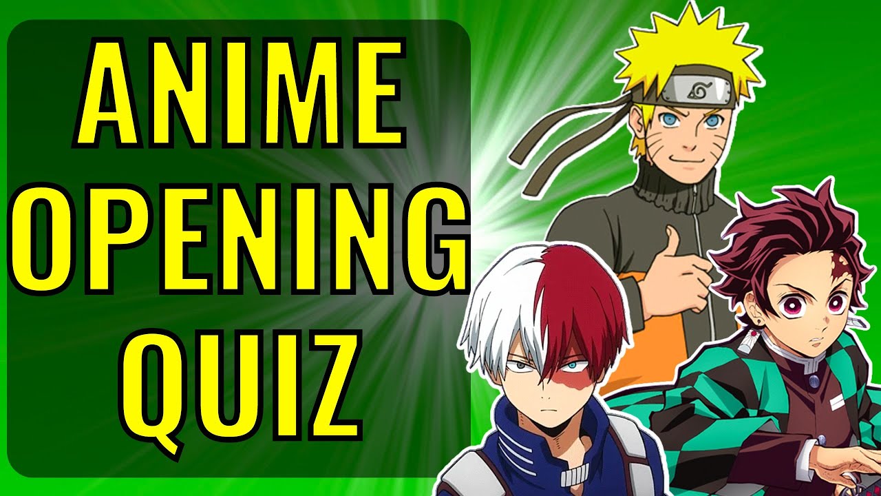 Guess the anime! [OPENINGS] - Roblox