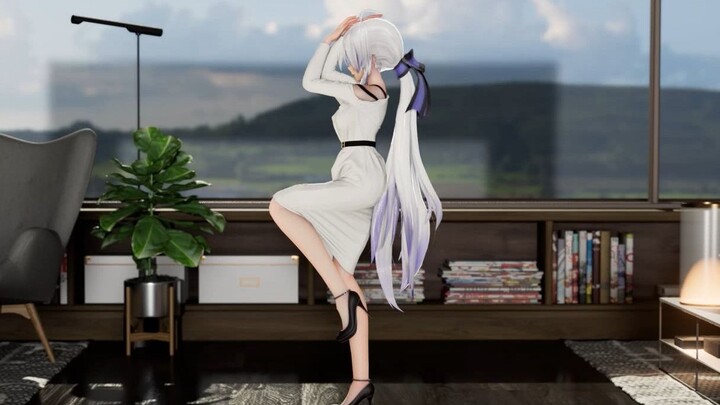 [วิธีแก้ปัญหา MMD/ผ้าที่อ่อนแอ] อย่ามองไปที่นั่นเพื่อท้าทาย—อิลเลลลา