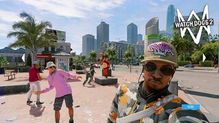 AKU DAN PACARKU MENJELAJAH KOTA SAN FRANCISCO - WATCH DOGS 2 (4K)